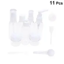 11 шт. набор дозаторов для бутылок Удобный прочный легкий распылитель для путешествий на каждый день