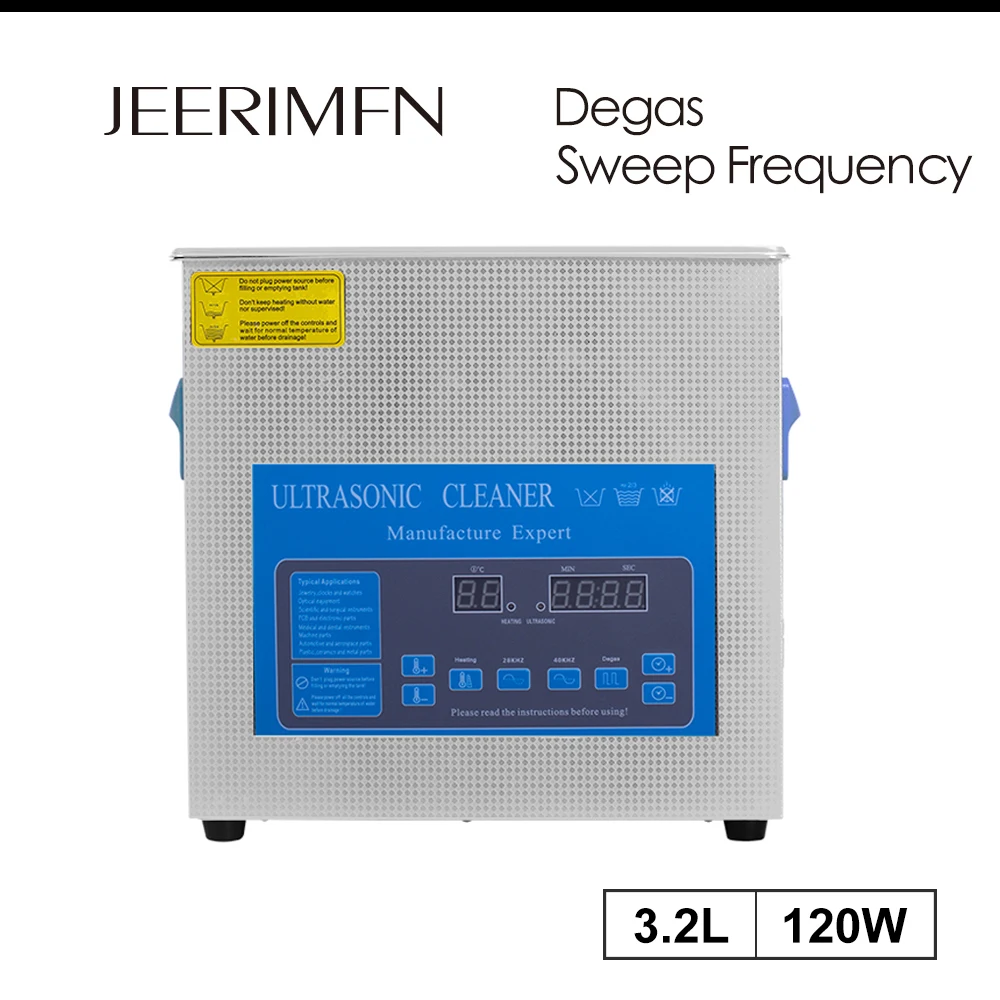 Digital Ultrasonic Cleaner Bath PCB Hardware Injector Chain Oil Rust