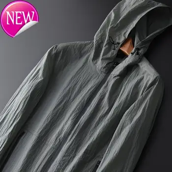 

size 3XL High 4XL slim fit sunproof high-quality suit with laser penetrating hood