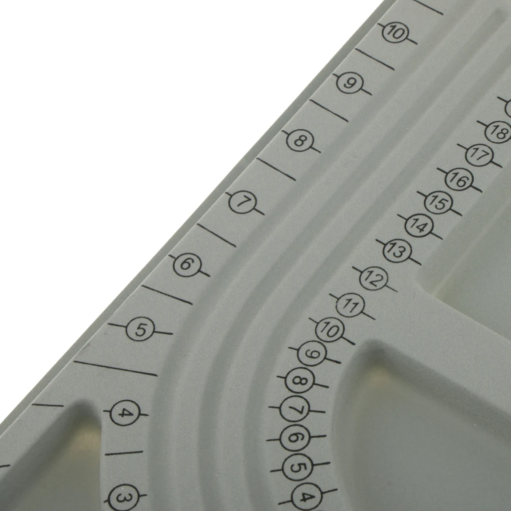 

Flocked Grey Bead Pearl Design Board Necklace Pendant Tray DIY Tool Organize