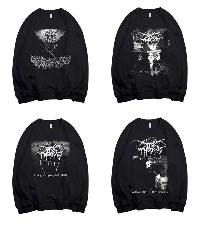 Толстовка Darkthrone Pollover, 4 дизайна, толстовка с капюшоном в стиле панк sudadera, уличная флисовая верхняя одежда, черный металл