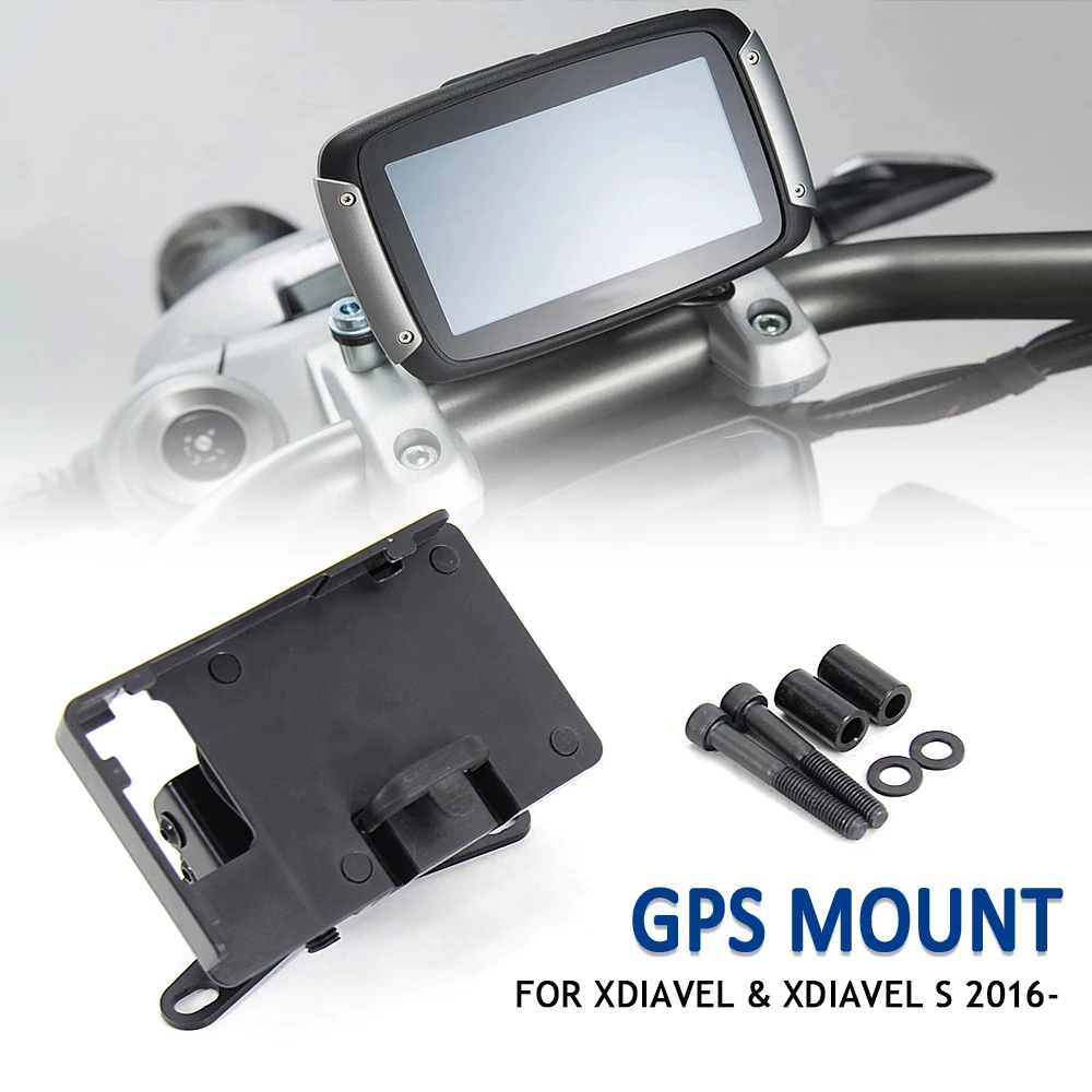 New Motorcycle Accessories Bracket Mobile Phone GPS Mount Board Bracket Holder USB for Ducati XDiavel / S 2016 - 2021 for 200 duke 2011 2021 new motorcycle accessories black mobile phone holder gps stand bracket 2020 2019 2018 2012 2013