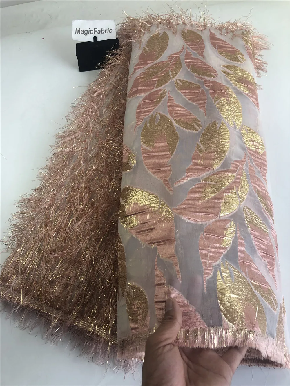 Африканская кружевная ткань высокое качество вышитая парча Кружева Французский Тюль кружевная ткань для нигерийского вечернего платья COP-003