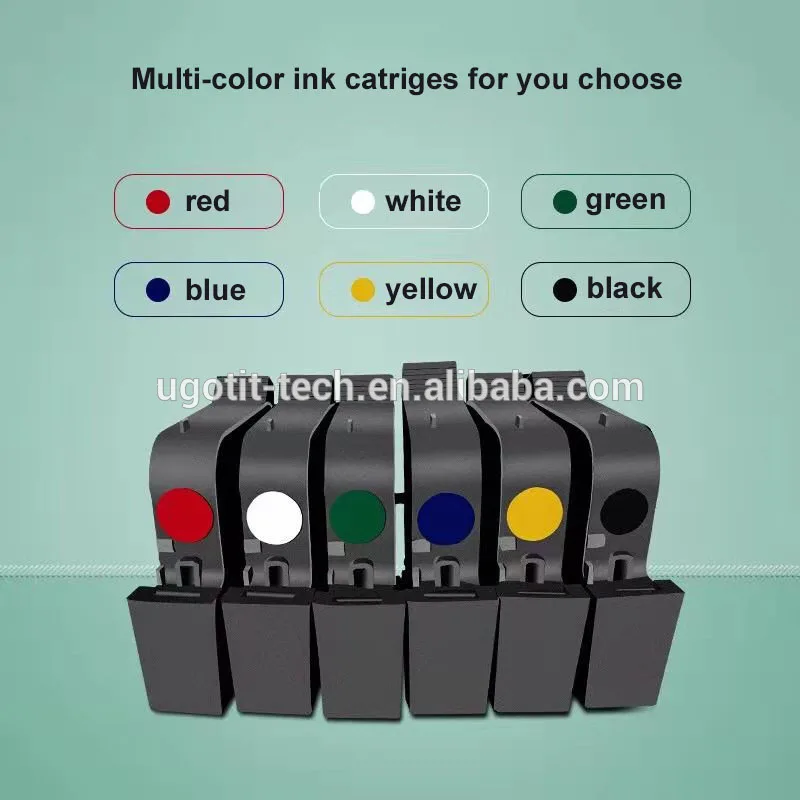 Factory Price 50mm height large character Touch Screen Hand Held Inkjet Printer For Wood