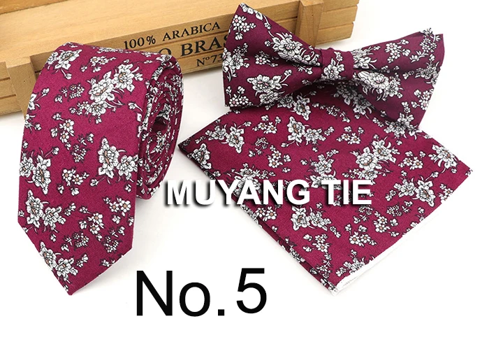 Хлопковый галстук для шеи, набор для мужчин, тонкий галстук, галстук-бабочка, носовой платок, Papillon, DEWIN Panlaque, Свадебный галстук-бабочка, 3 шт