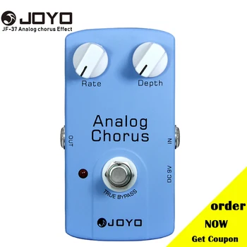 

JOYO JF-37 ANALOG CHORUS Effect Guitar Pedal True Bypass Pedal for Electric Guitarra Accessories