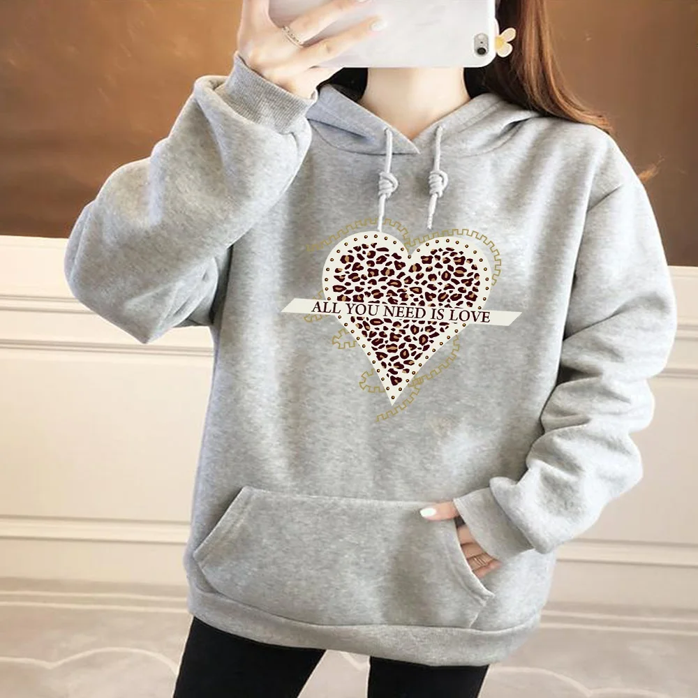 Womens Casual Sweatshirt Hoodie Harajuku Retro Couple Clothing Pullover Shirt Womens Hoodie Letter Print Womens Sweater
