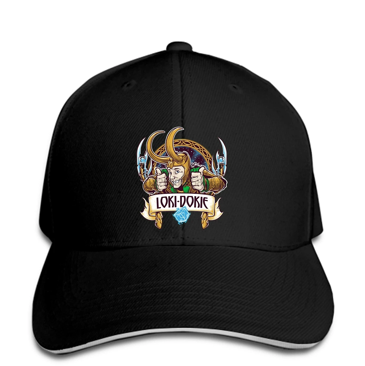 Новый дизайн Мужская чудесная забавная бейсболка Loki с героями мультфильмов