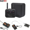 Hotrc HT-6A 2.4G 6CH RC Transmitter FHSS & 6CH Receiver With Box For FPV Drone Rc Airplane Rc Car Rc Boat ► Photo 2/6