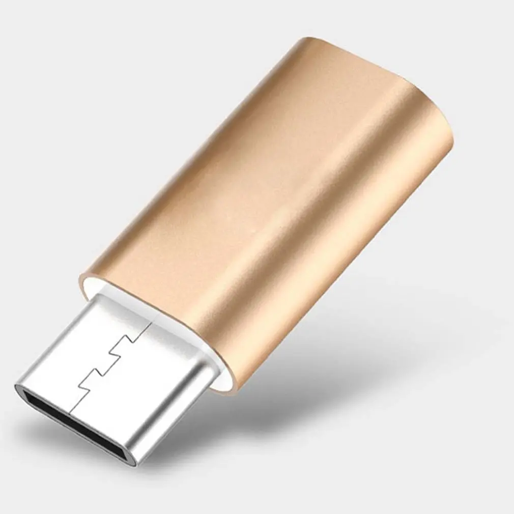 USB адаптер Type C папа к Micro Женский типа OTG Конвертер Разъем для зарядки линии
