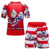 Kids Sportswear MMA BJJ Rashguard Jiu Jusit Boxing Muay Thai Jersey Shirt Shorts Sport Suit Running Set Children Boys Sportsuits 5