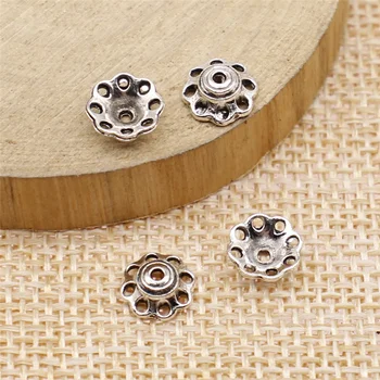 

40pcs 8x8mm Bead Caps For Jewelry Making DIY Beads Caps Jewelry Finding Jewelry Accessories