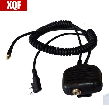 

XQF 10 PCS BAOFENG Speaker Microphone for Ham Two Way Radio Walkie Talkie UV5R GT3 888s with antenna