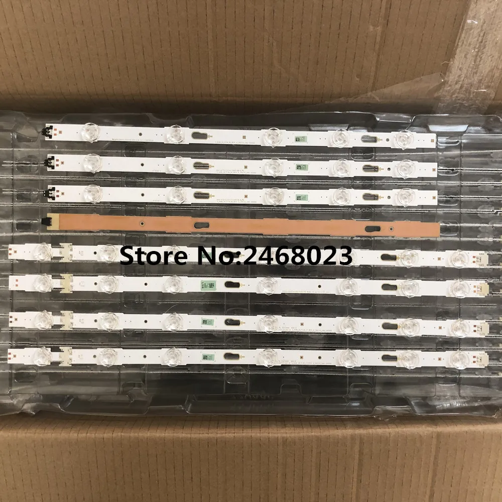 LED Strip for UE43KU6000 UE43KU7000 UE43MU6100 UE43MU6120 UE43MU7000 UE43KU6050 UE43KU6070 V6DU-430DCA-R2 V6DU-430DCB-R2