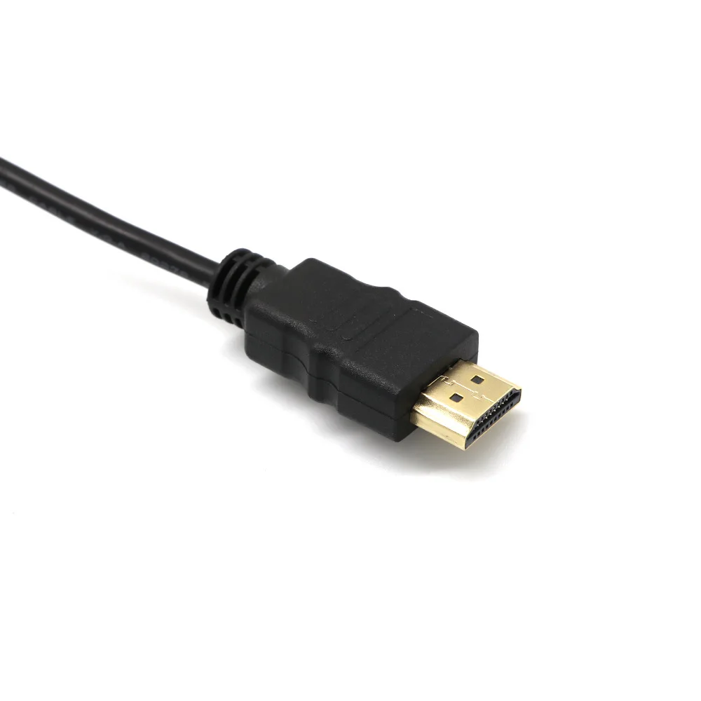 1 м HDMI кабель HDMI к VGA 1080P HD с аудио адаптером кабель HDMI к VGA кабель дропшиппинг
