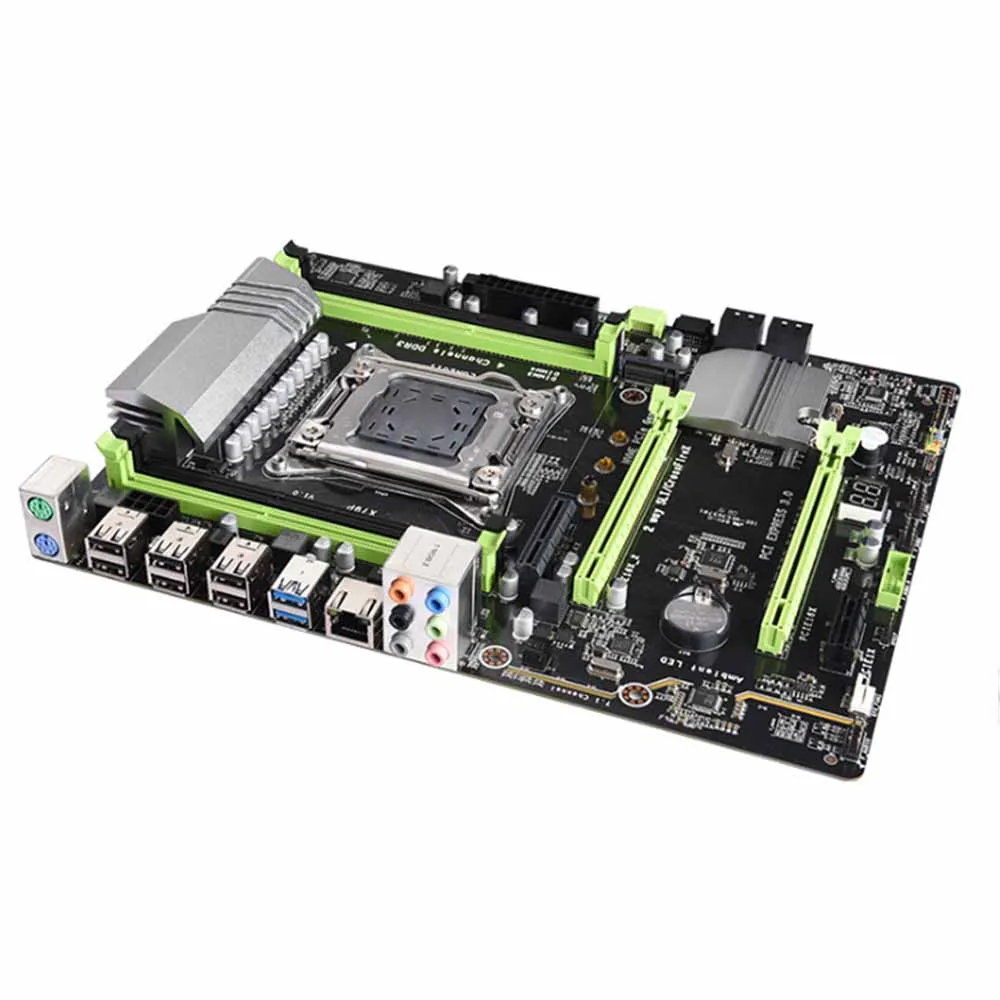 Материнская плата X79P для настольного компьютера 2011 pin M.2nvme Твердотельный
