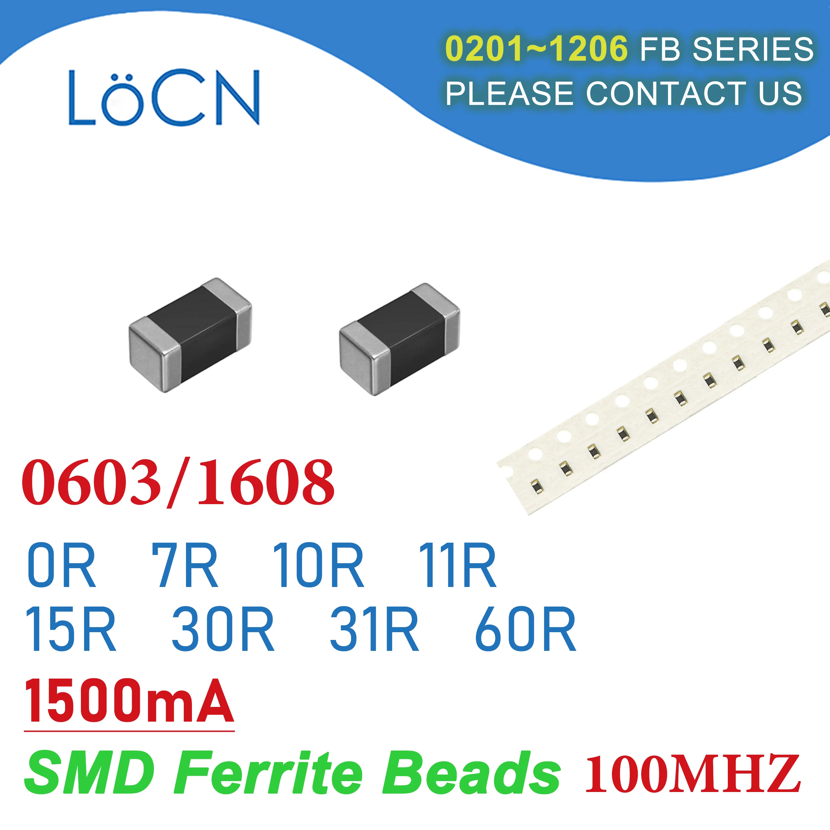 

4000 шт. 0603/1608 100 МГц 25% а SMD ферритовые бусины 0R 7R 10R 11R 15R 30R 31R 60R индуктор микросхемы многослойный мА высокое качество