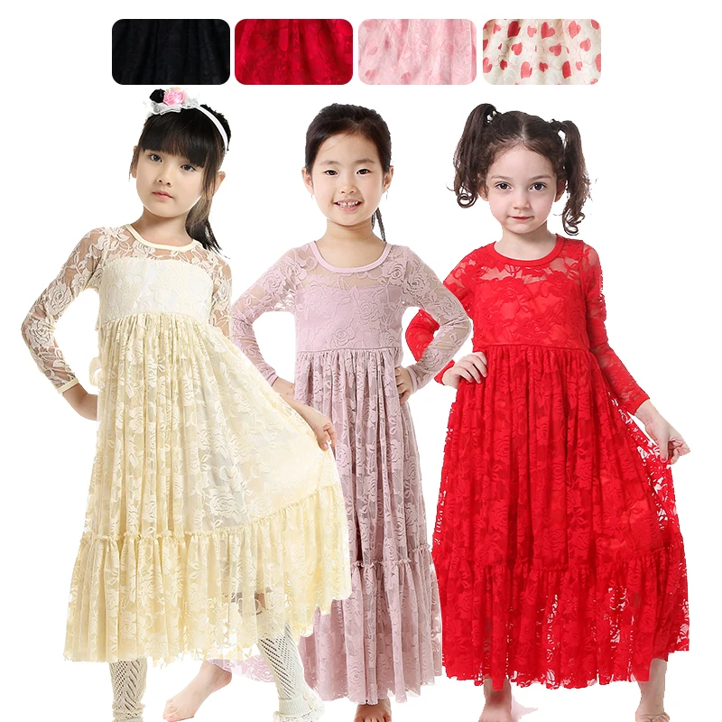 Kaiya Angel/Новое поступление; изысканное платье для маленьких девочек; сезон весна-лето-осень; вечерние кружевные платья принцессы на свадьбу; праздничное платье для девочек