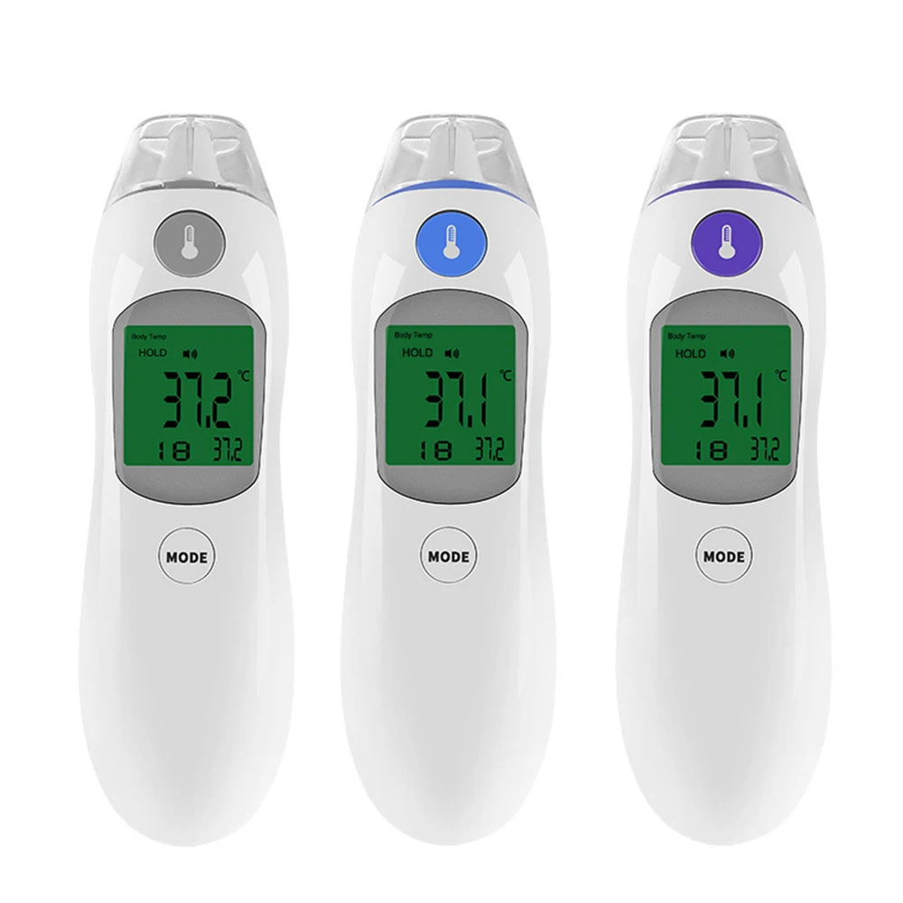 

Muti-fuction Infrared Forehead Body Thermometer Baby Adult Digital Thermometer Gun Non-contact Body Temperature Measurement