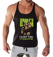 

Fitness Men Tank Tops Men Saiyan Bodybuilding Tank Print Sleeveless Shirt body's Gyms Muscle men tank top 2019