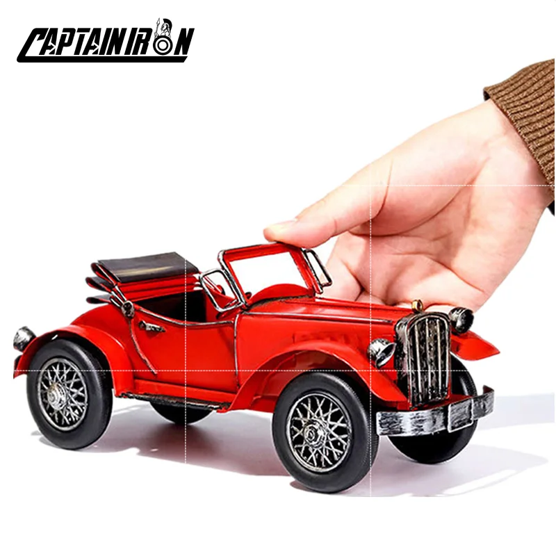 Модели классических машин металлические фигурки CAPTAINIRON в стиле ретро