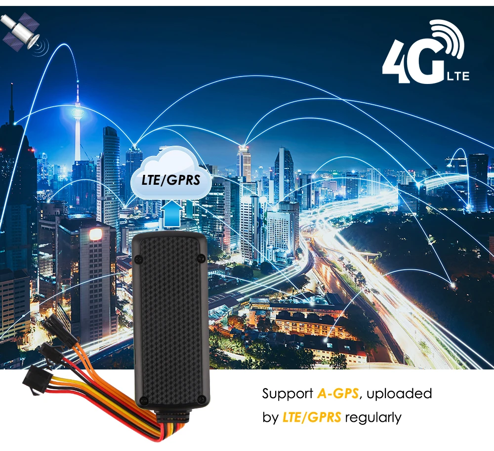 4G gps трекер автомобильный SOS сигнализация мини-трекер для транспортного средства отрезать масло gps локатор водонепроницаемый в реальном времени отслеживающая сигнализация, отслеживающая движение бесплатное приложение веб