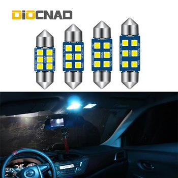 

2pcs Festoon 31mm 36mm 39mm 41mm C5W Auto Interior Bulb Car LED Light For toyota corolla chr auris yaris rav4 hilux avensis t25