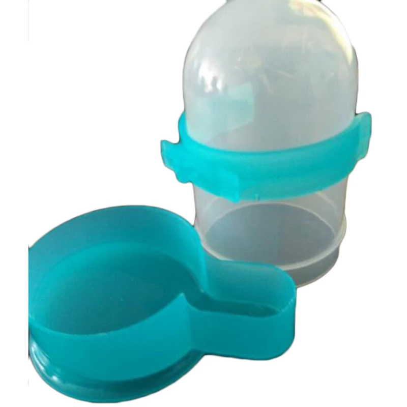 1x Pet Cage Aviary Bird Parrot Budgie Canary Drinker Food Feeder Waterer Clip