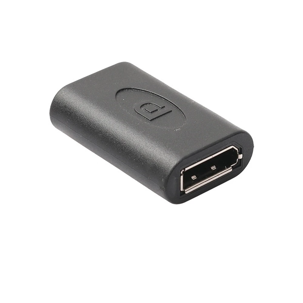 DP к DP display port разъем муфта Женский адаптер, преобразователь, удлинитель Черный