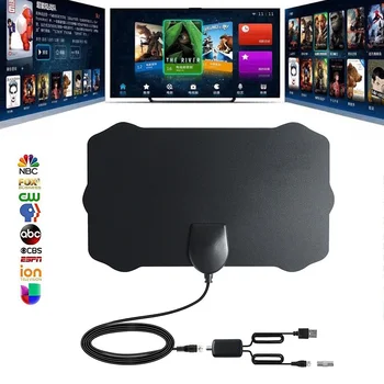 

1080p 4K Antena Digital-Indoor HDTV Antenna Signal 960 Mile Range Antenna TV Digital HD HDTV Antenna Without Amplifier