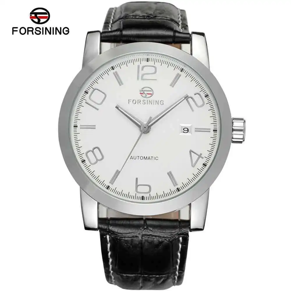 

Winner forsining Fully Automatic A165 Hollow out Analog Watch Leather Strap Watch