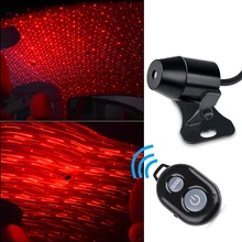 

USB Atmosphere LED Star Light Car Interior Lamp Romantic Car Roof Night Light Full Star Projection Laser For Car Home Party LED