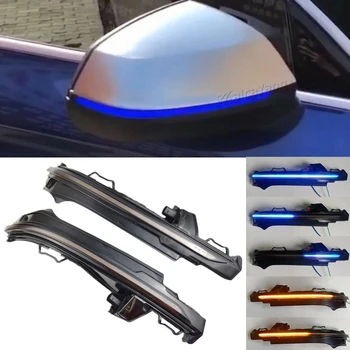 

LED Rearview Mirror Dynamic Indicator Blinker Repeater Light For Audi Q5 FY 2018 2019 Q7 4M 2016-2018