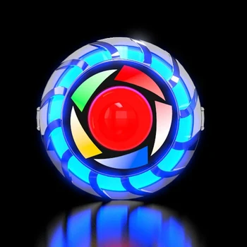 

12V Motorcycle Angel Eye Strobe Flash Light Design LED Motorbike Scooter Flasher Tail Brake Rear Lamp
