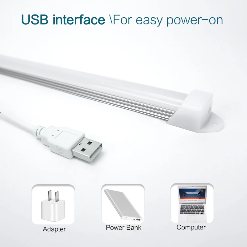 Портативный светодиодный USB светильник 5 в с защитой глаз рабочий настольный 18/35/52