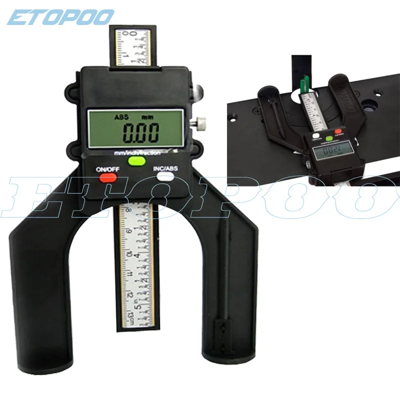 

Hobbit Genuine Product 80 Mm 0.01 Mm Professional Digital Woodworking Depth Gauge mu gong chi