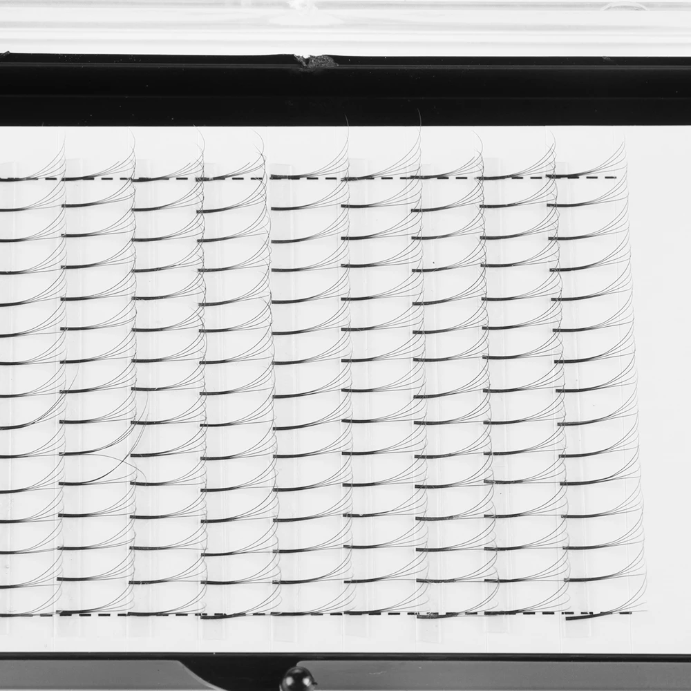 3D ~ 10D Накладные ресницы с длинным стержнем готовые российские объемные вееры