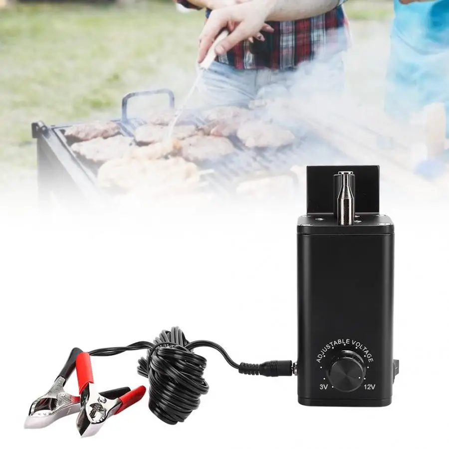 Speed Adjustable BBQ Motor DC Adjustable Speed Barbecue Grill Oven