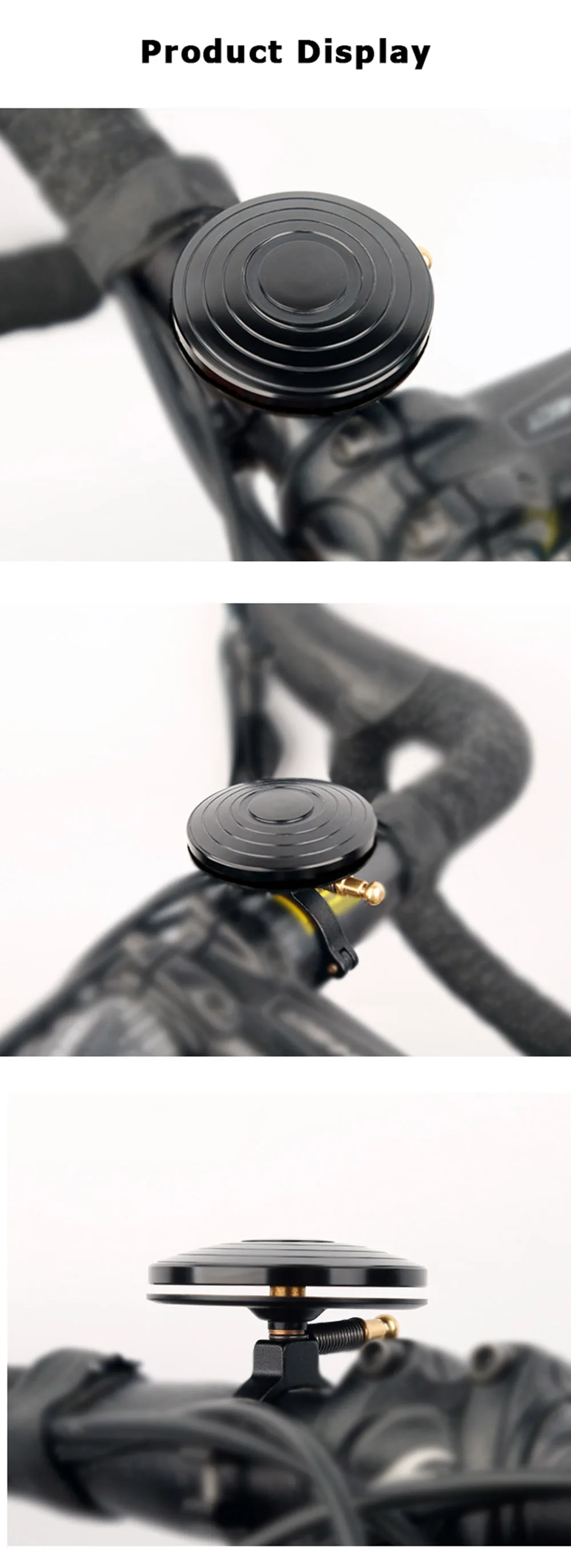 Bicycle Retro Bell Aluminum Alloy MTB Mountain Road Bike Compass Handlebar Ring Bells Classic Design Cycling Horn Alarm BC0599 (6)