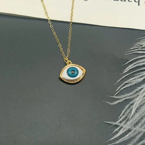 Fashion Charming Necklace Gothic Eyeball Vintage Punk  evil Eyes Pendant Necklace Lucky  Evil Eye Necklace Gifts