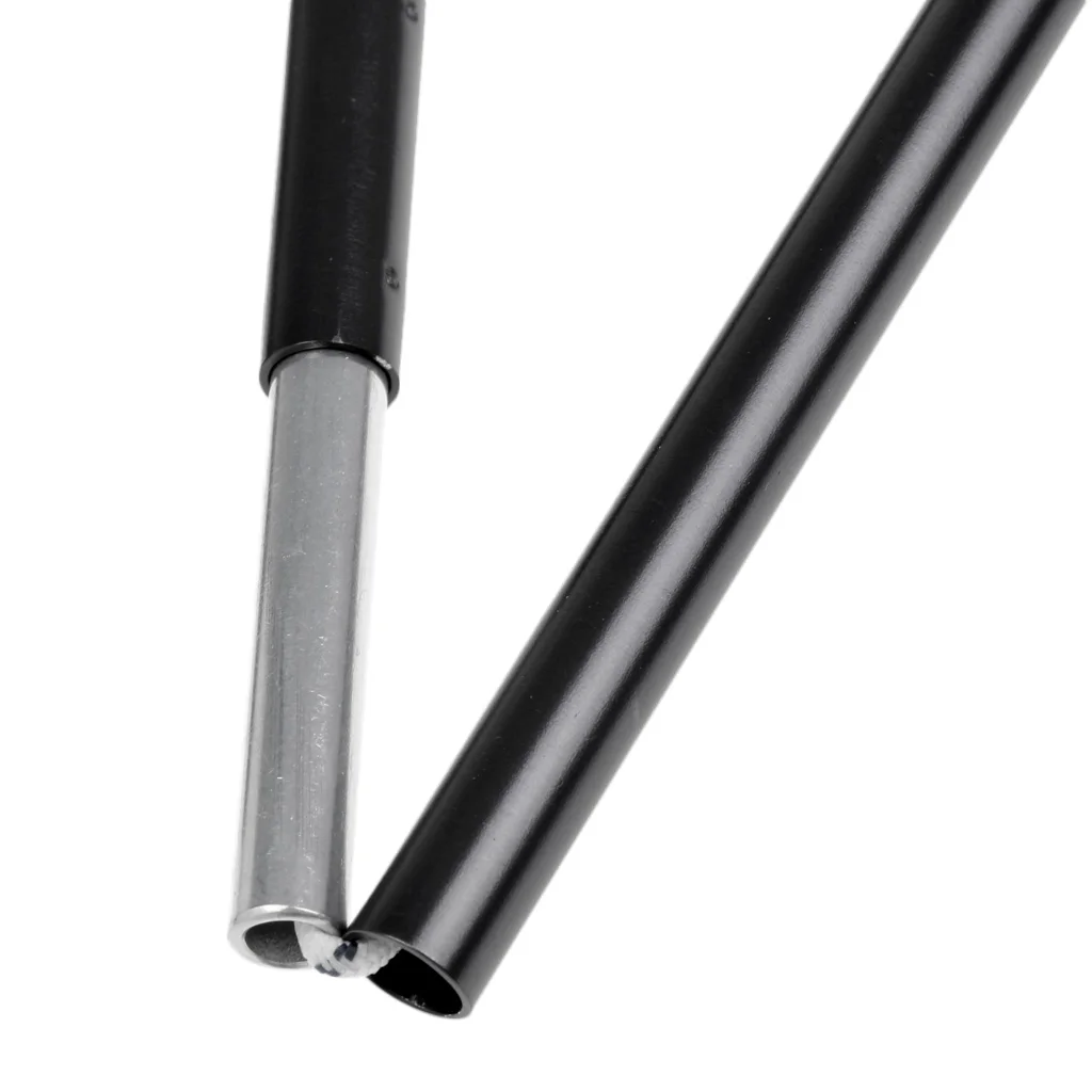 Outdoor Camping Hiking 9 Sections Aluminum Alloy Tent Poles 8.5mm 360cm