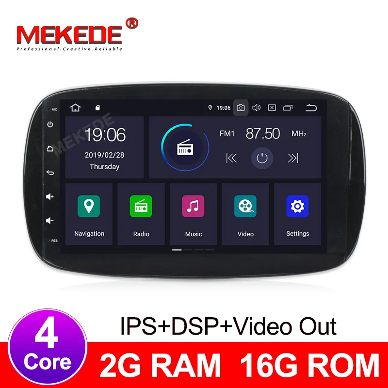 Android 9 0 4 + 64G IPS DSP Автомобильная навигационная система GPS Радио стерео для Mercedes Benz
