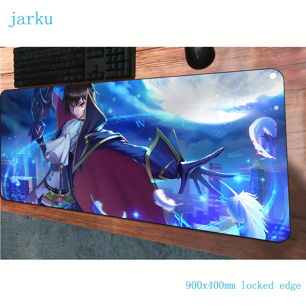 Код Geass коврик для мыши из натурального каучука 900x400x2 мм игровой коврик для мыши геймер Коврик для мыши подарок для мальчика большой компьютерный стол коврик для мыши