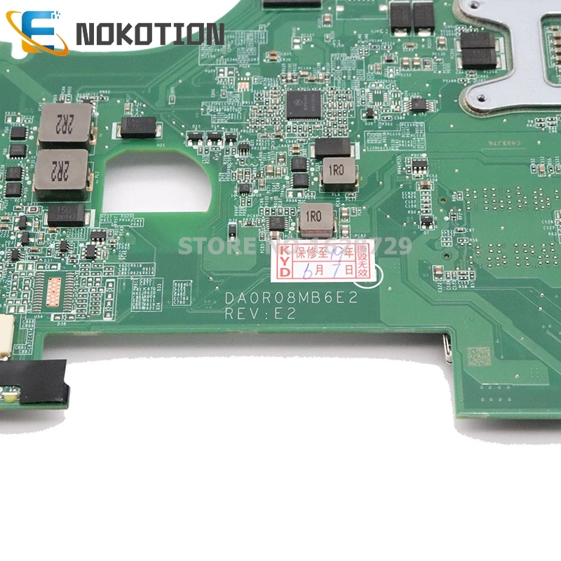 NOKOTION CN-0KD0CC 0KD0CC DA0R08MB6E2 материнская плата для ноутбука Dell Inspiron 14R 5420 I5420 Материнская плата ноутбука HM77 GMA HD DDR3 тестирование