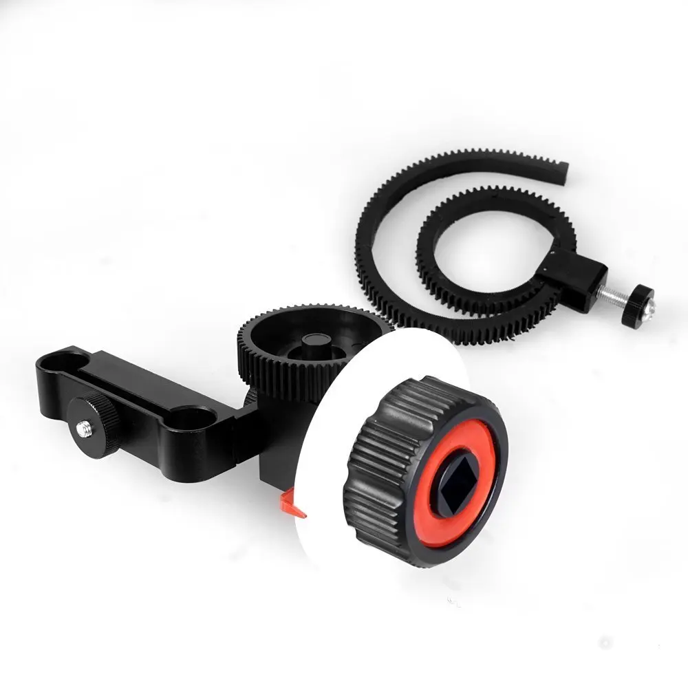 Follow Focus с гибким регулируемым кольцом для объектива камеры Canon DSLR|Аксессуары