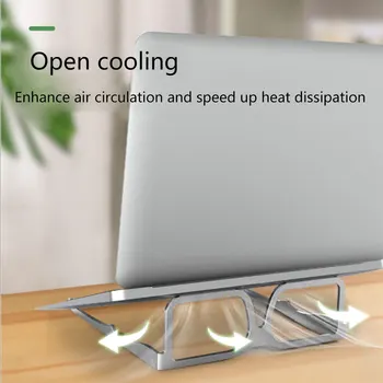 

NEW Laptop Stand Cooling Stand Aluminum Alloy Laptop Support Modern Foldable Portable Tablet Holder Cooler
