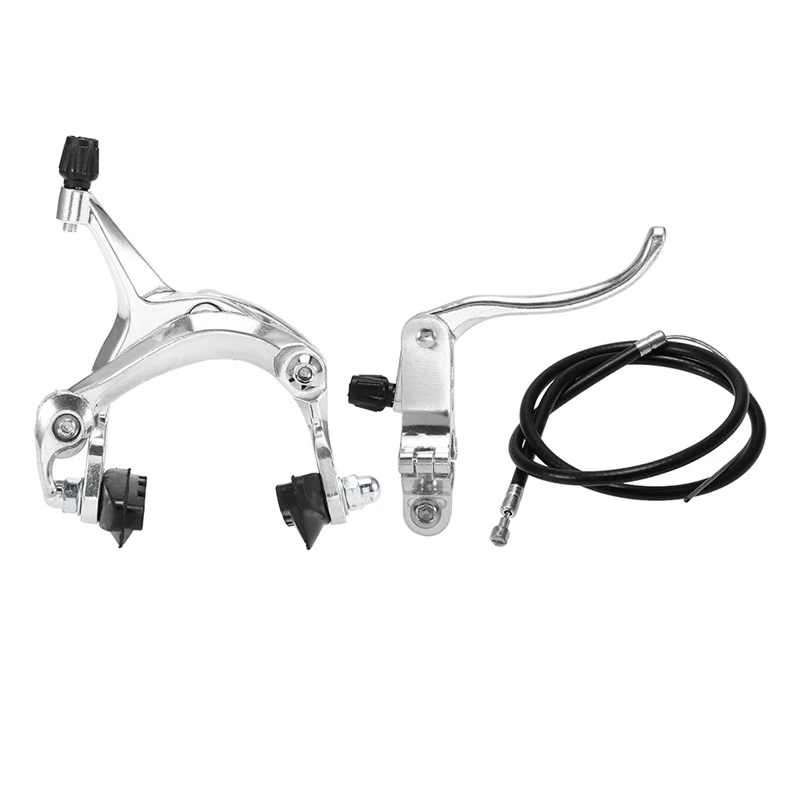 

Fixie Road Bike Cruiser Brake Set Bike Brake Kit Bike Caliper Brake Kit Side Pull Brake Set For Most Fixie Bike
