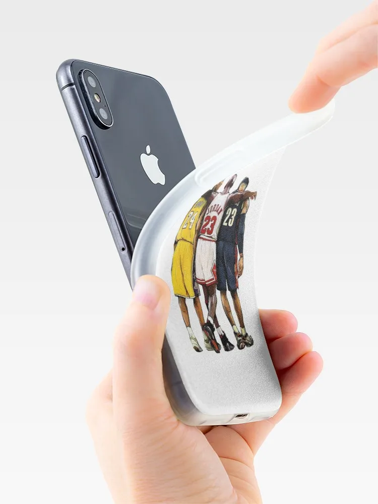 Коби Брайант X M чехол для iPhone X XS Max XR чехол для iPhone 8, 7, 6, 6S Plus, мягкий силиконовый прозрачный