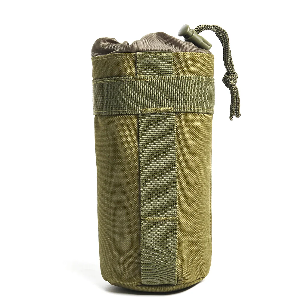 Details about   Outdoor Water Bottle Army Holder Pouch Tactical Bag Drink Military Kettle DMF 