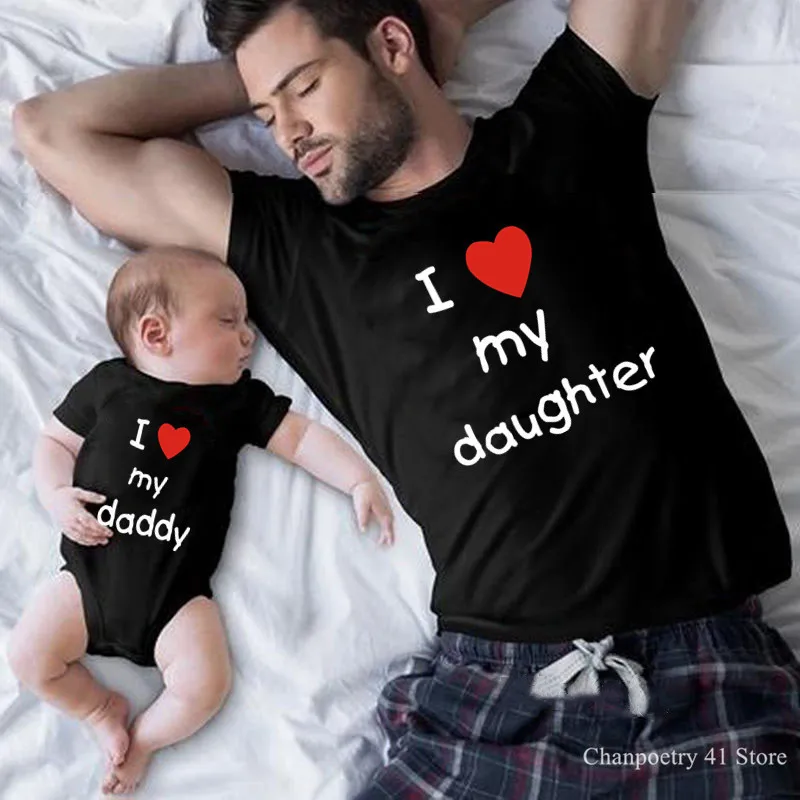 I Love My Daughter/ I Love My Daddy T-shirts